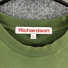 Richardson Shirt Men Large Candy Chipmunk Cartoon Graphic Tee Green Streetwear