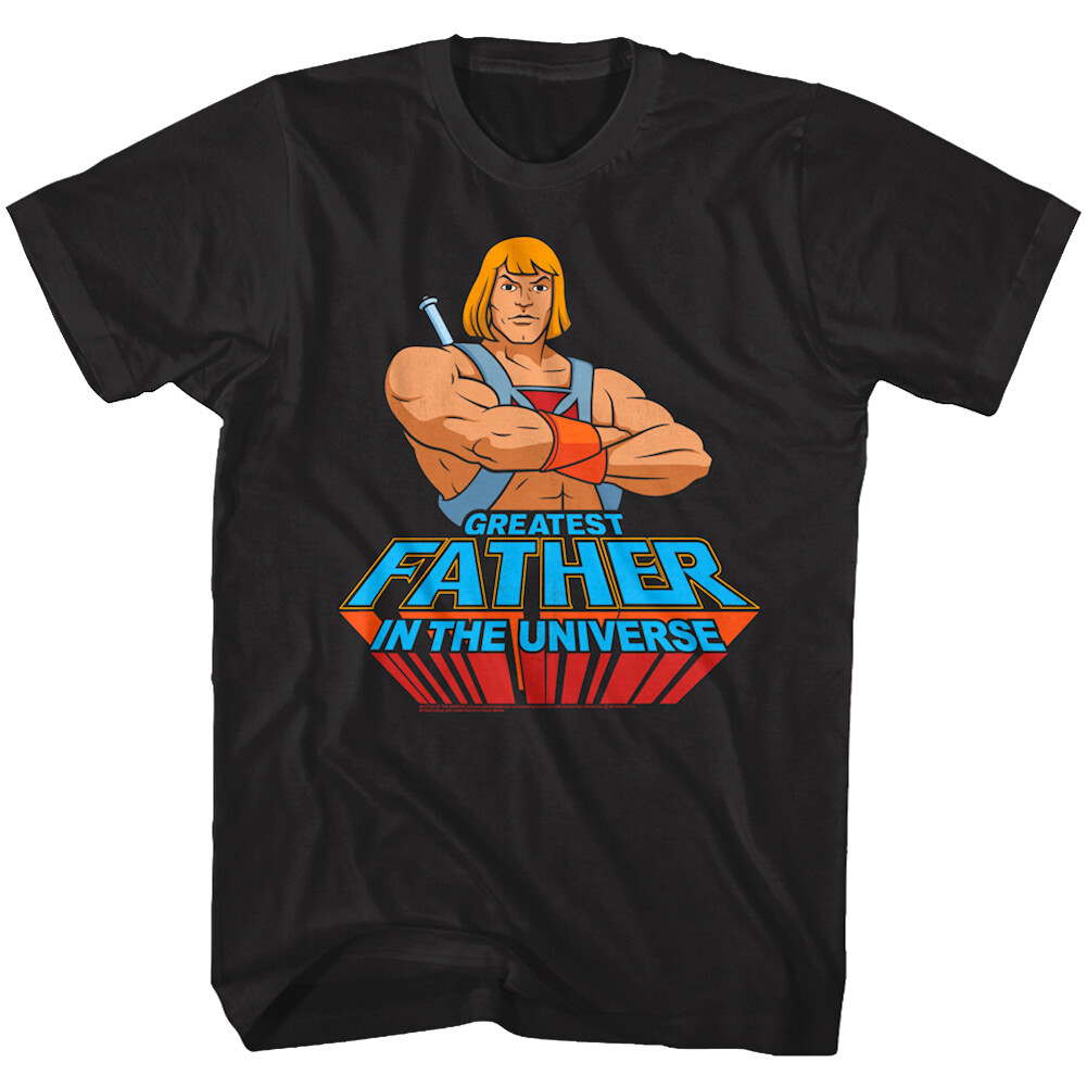 Masters of the Universe Greatest Father Men’s T Shirt He-Man Prince Adam Eternia
