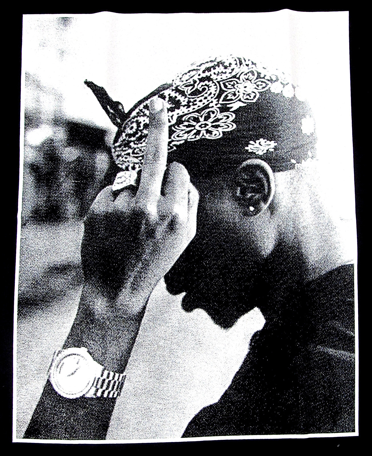 2Pac T-shirt TUPAC SHAKUR Rap Hip Hop Tee Adult Black Tee New gallery