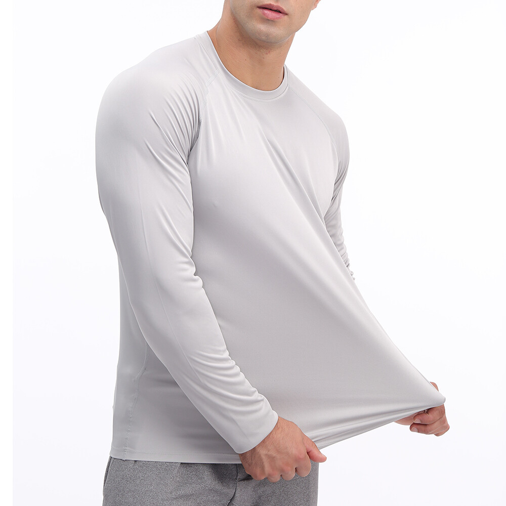 UPF50+ Men's Sun Protection Long Sleeve UV T-Shirt Outdoor Sport Fishing Shirts gallery