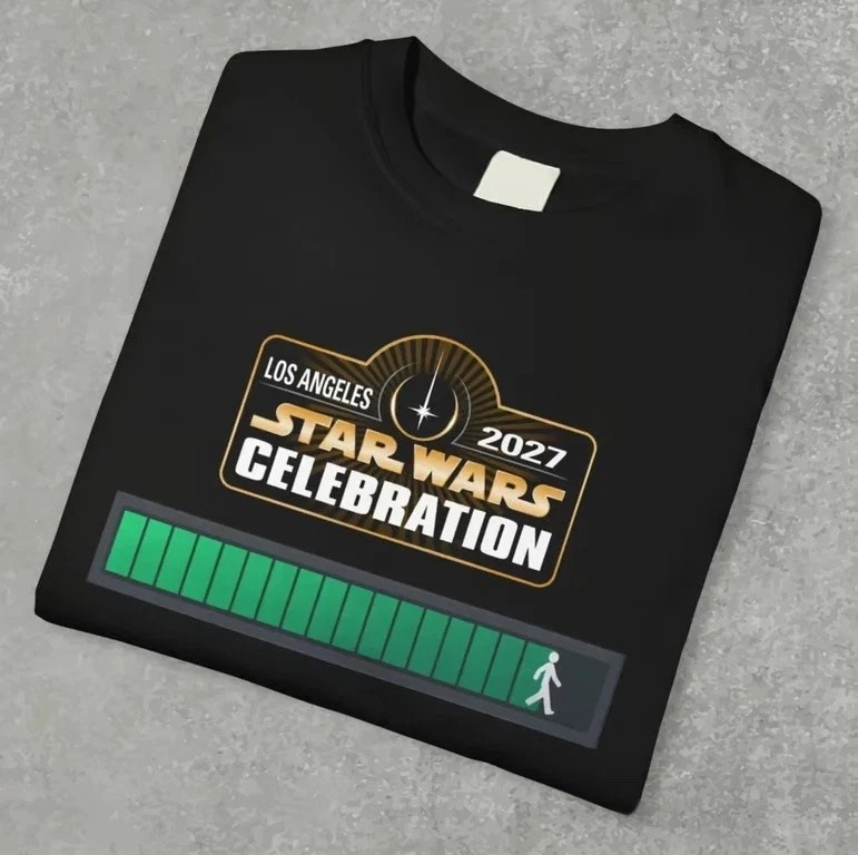 Star Wars Celebration Shirt, star wars celebration 2027 walking man