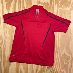 Adidas 1/4 Zip Windbreaker Pullover – Red – Men’s L – BNWT – Climaproof