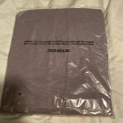 INK INC HORIZONTAL STRIPED GRAPHIC T-SHIRT LAVENDER GREY ADULT MEN’S MEDIUM NEW