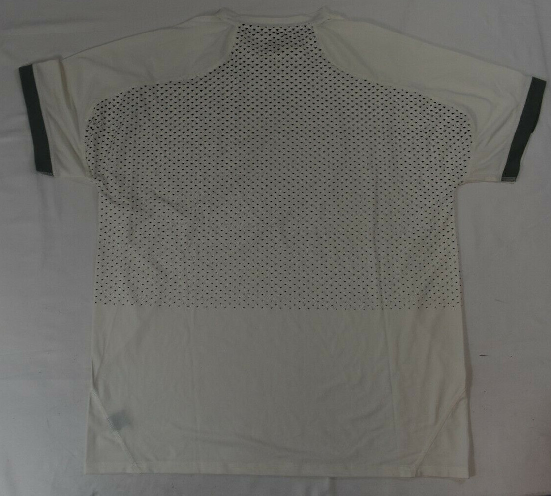 Scarlet and Gray Brand Mens White Training Tee Shirt New L gallery