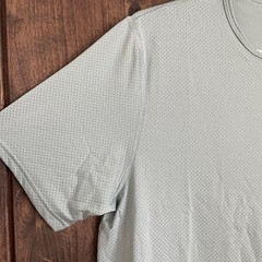 NWT BYLT Premium Basics 2.0 Drop Cut Lux Short Sleeve Men’s Size Small Fog Blue
