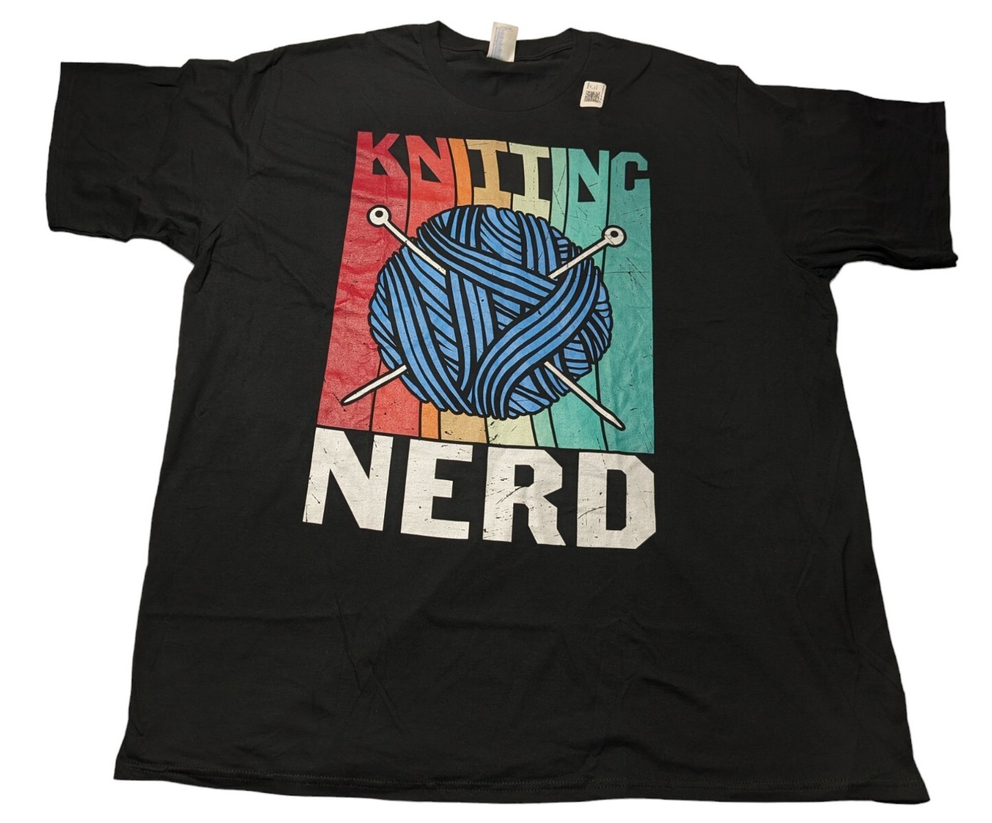 Men's Knitting Nerd T Shirt Size 3XL NWOT gallery