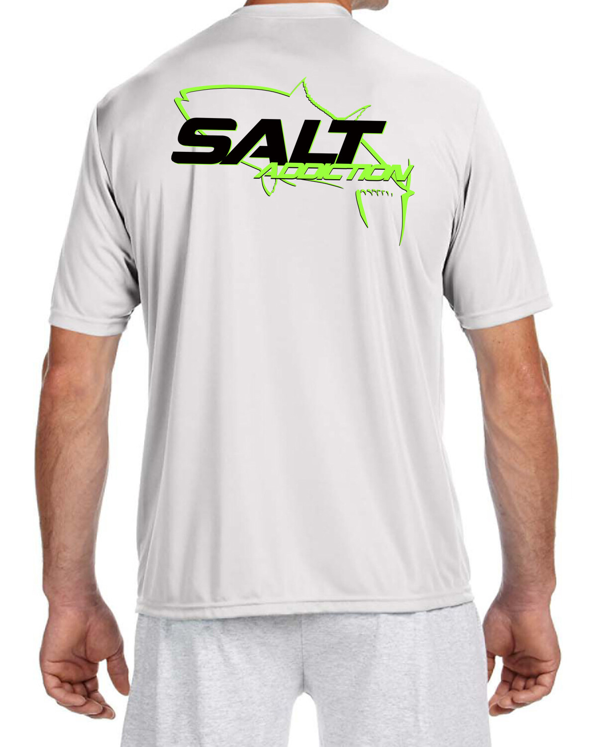 Salt Addiction Short Sleeve MicroFiber Fishing Shirt uv protection 30 gallery