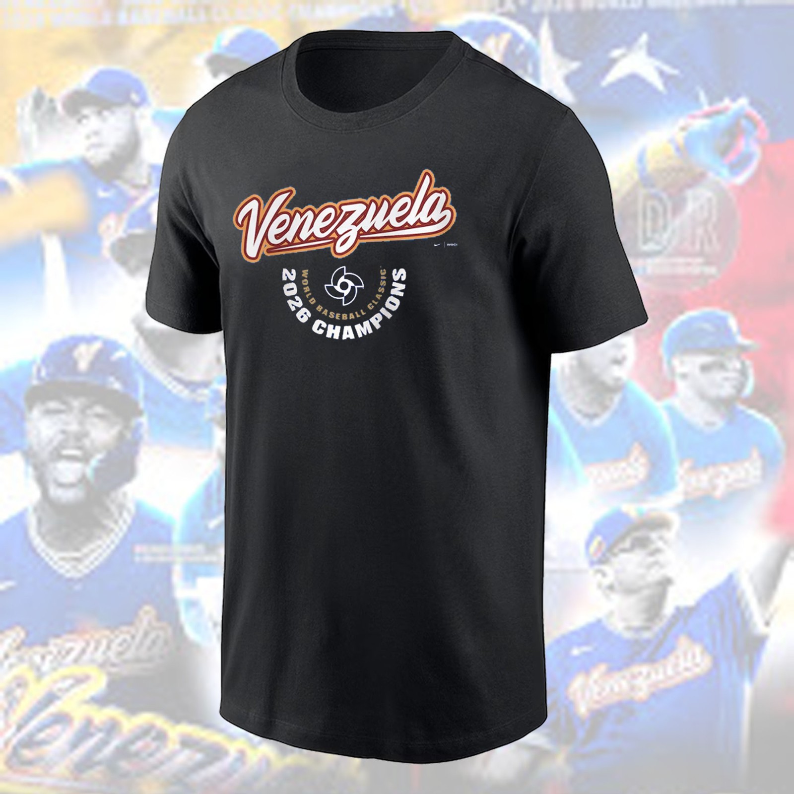 FREESHIP! Venezuela 2026 World Baseball Classic Champions Arched Logo Fan Gifts gallery