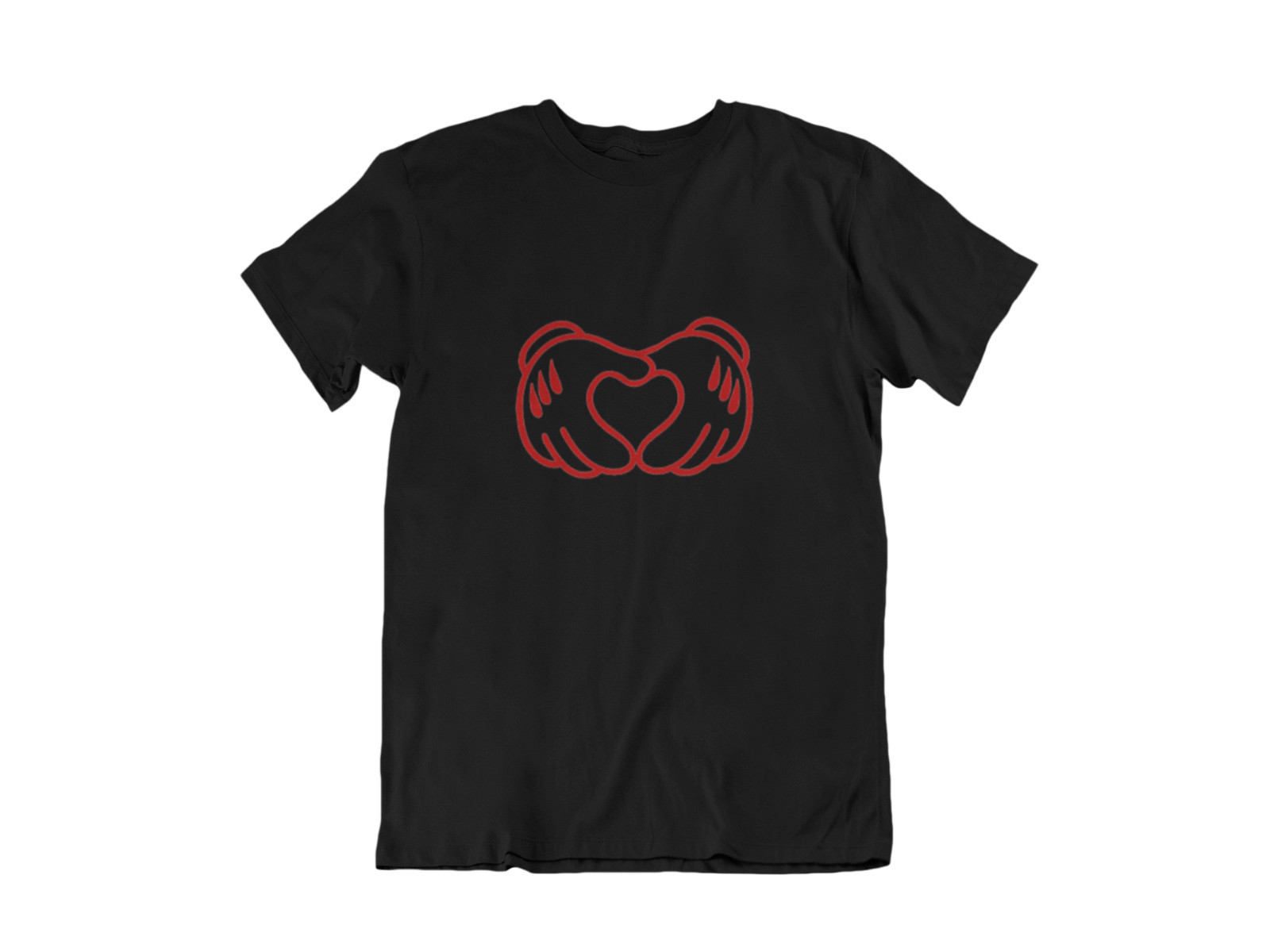 Mens Heart Hands Love Shirt Valentines Day Gift Anniversary Couples Romantic Tee gallery