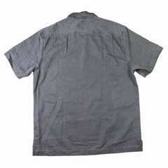 SS16 Supreme Twill Half Zip Short Sleeve Faded Black Polo Shirt Adult Sz Medium