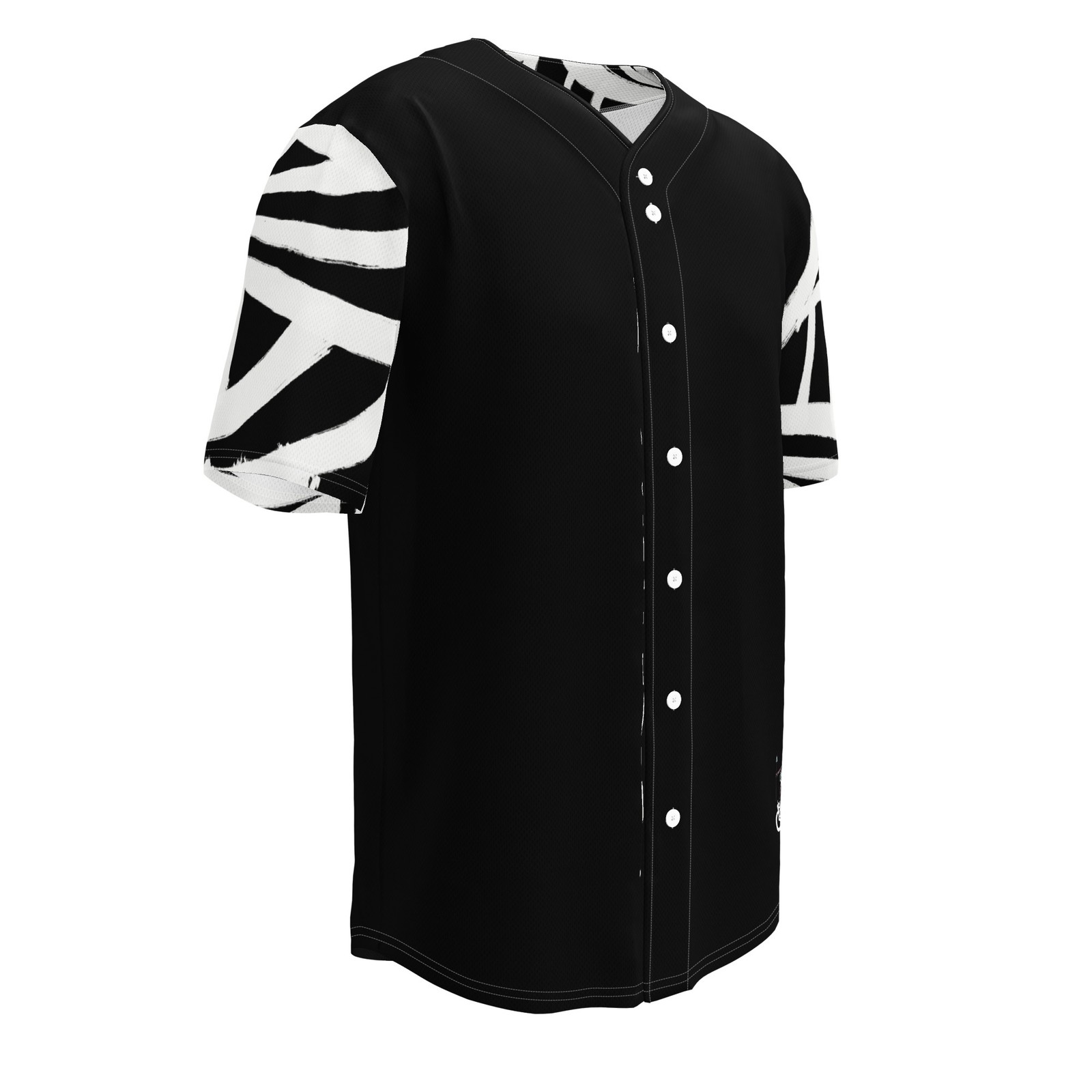BlackCargo Apparel Mens Recycled Baseball Jersey Eco Friendly Streetwear S M XL gallery