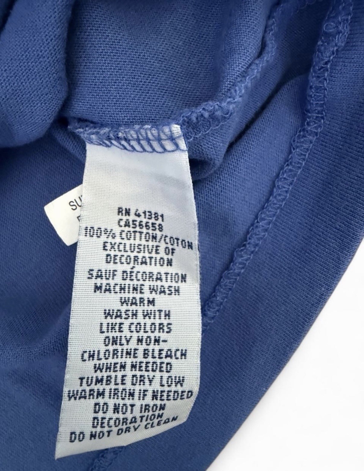 Polo Ralph Lauren men’s XL bright blue cotton t-shirt gallery