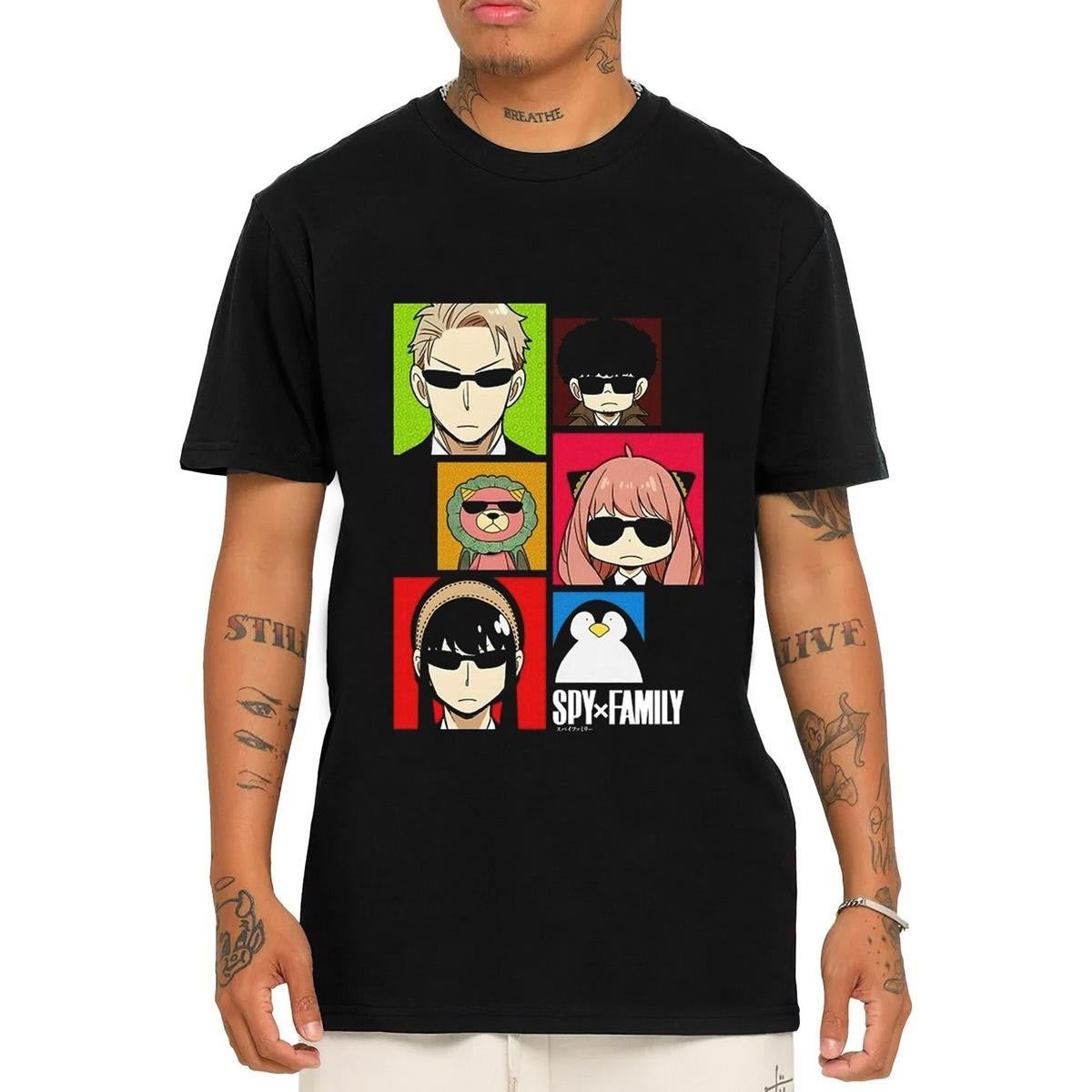 Retro Spy x Family Portrait Shirt, Spy x Family Shirt, Spy x Family Shirt anime