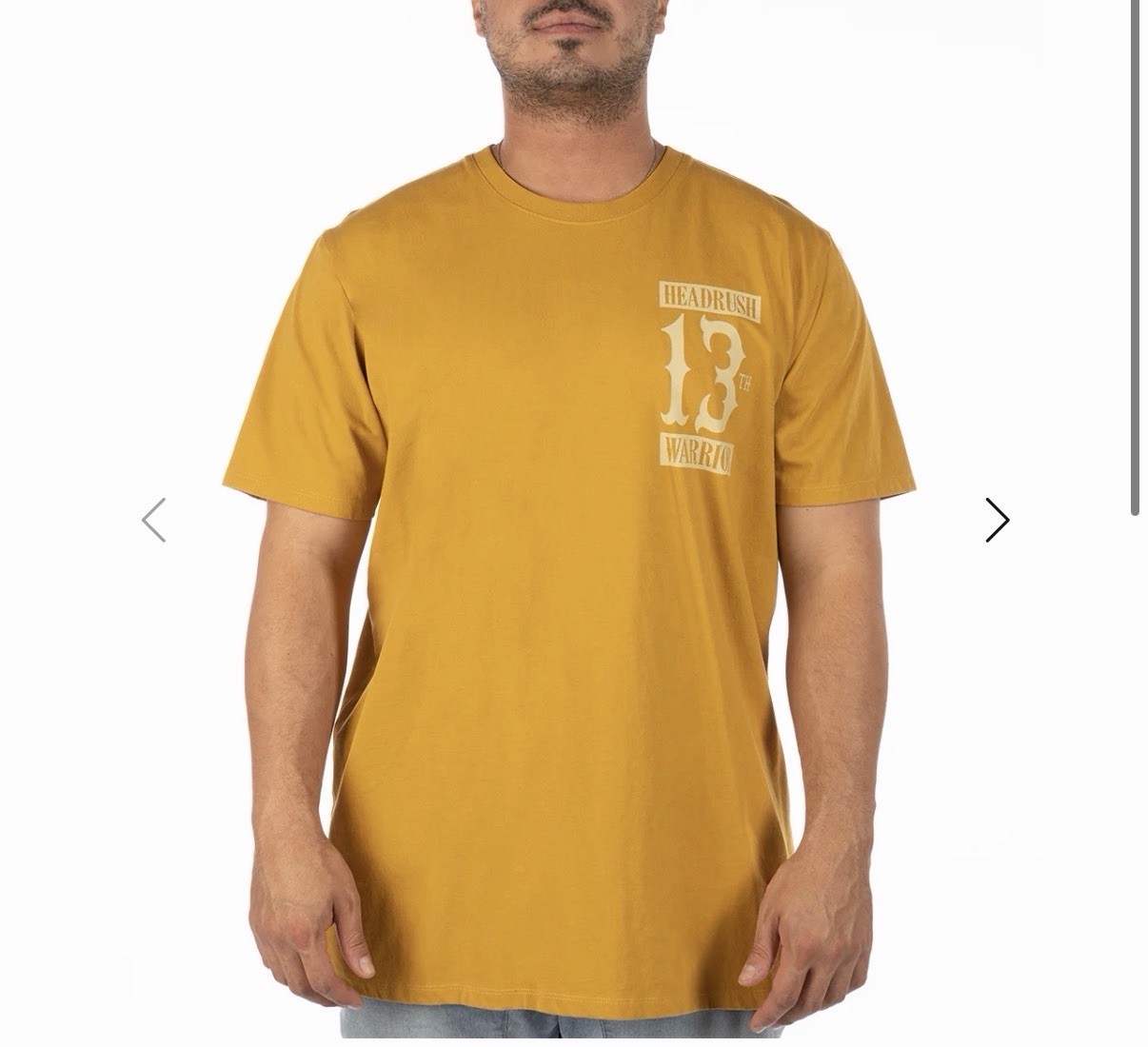 NEW SEALED Headrush "Great Specter" T-Shirt - Vintage Yellow - 2XL/2TG - RARE gallery