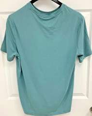 Motion Men’s Medium Slim Fit Tee Active Performance Stretchable T-Shirt, Blue