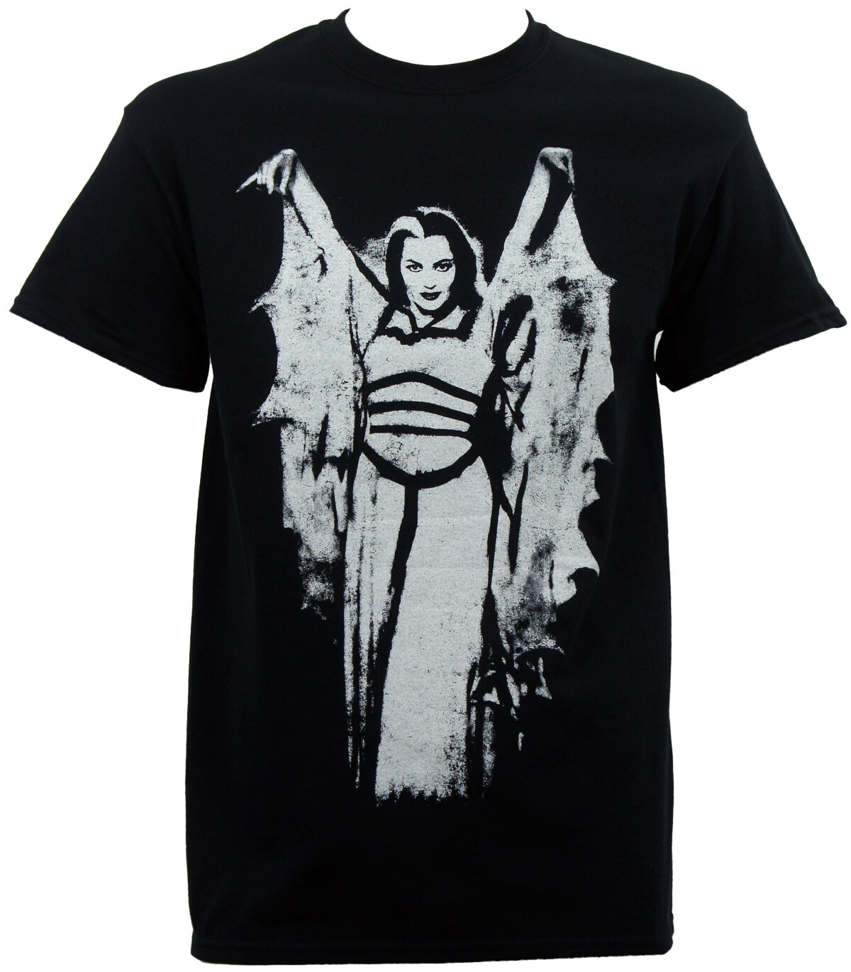 Authentic THE MUNSTERS Tv Show Munster Lily Bat Wing T-Shirt S M L XL 2XL NEW gallery