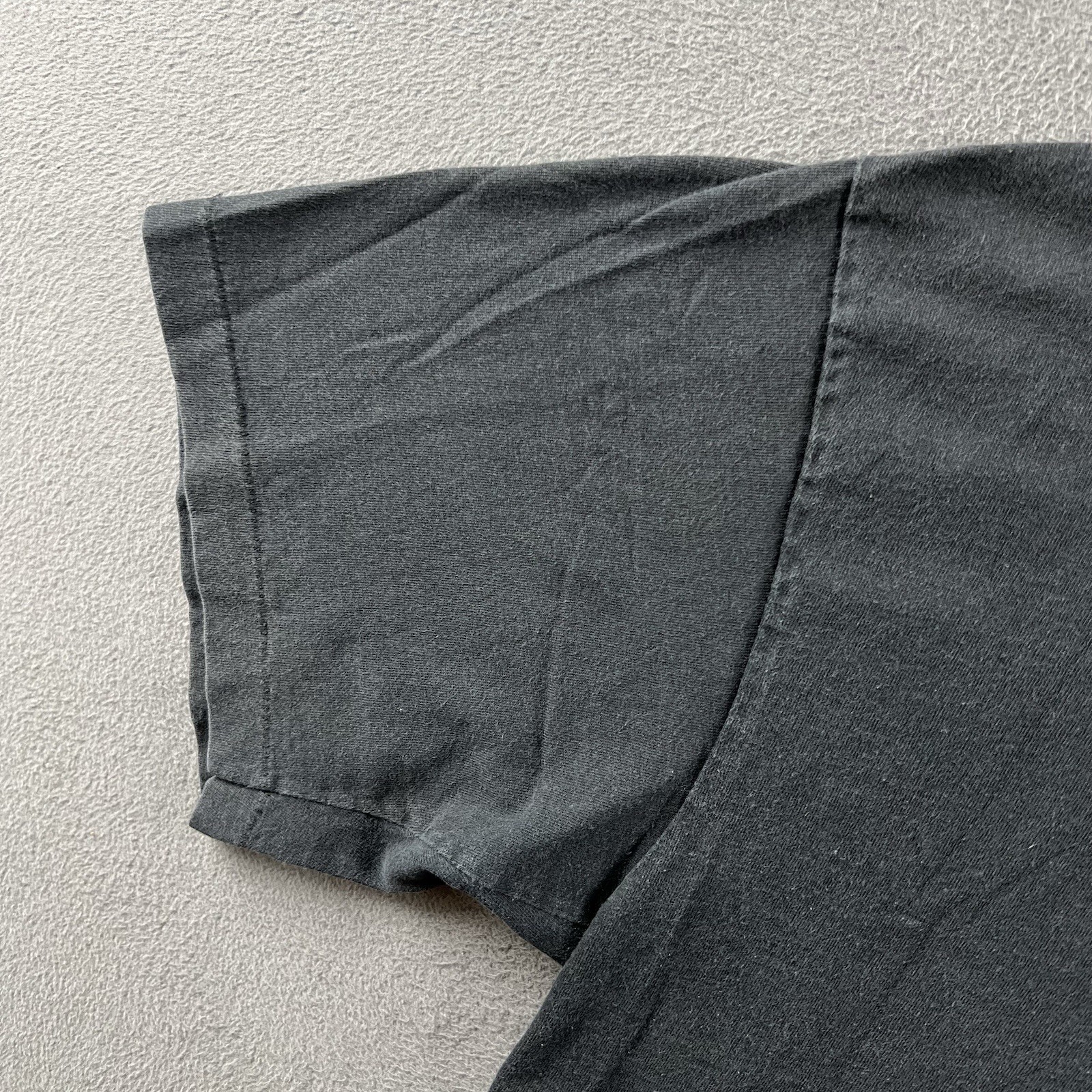 Vintage Hawaiian Island Creations Shirt Mens Black Faded Single Stitch 90s Surf gallery