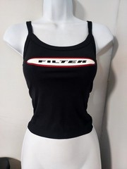 Filter tank top filter Crop Top filter shirt filter crop Any Size Xs_3xl