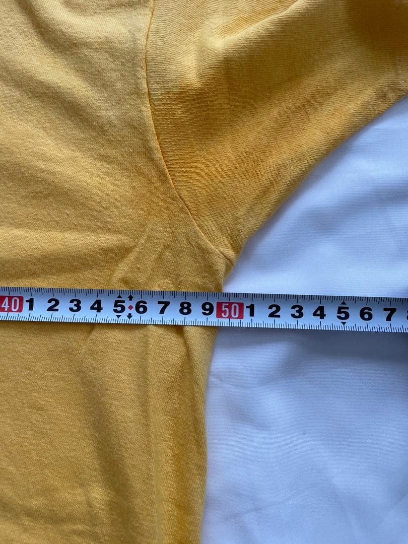 70s Russell Athletic Bobcats T-Shirt Yellow Gold Tag Single Stitch Vintage M gallery