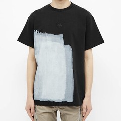 ACW Collage Printed A-COLD-WALL Crewneck Wash Dyed Cotton Short Sleeve T-shirt