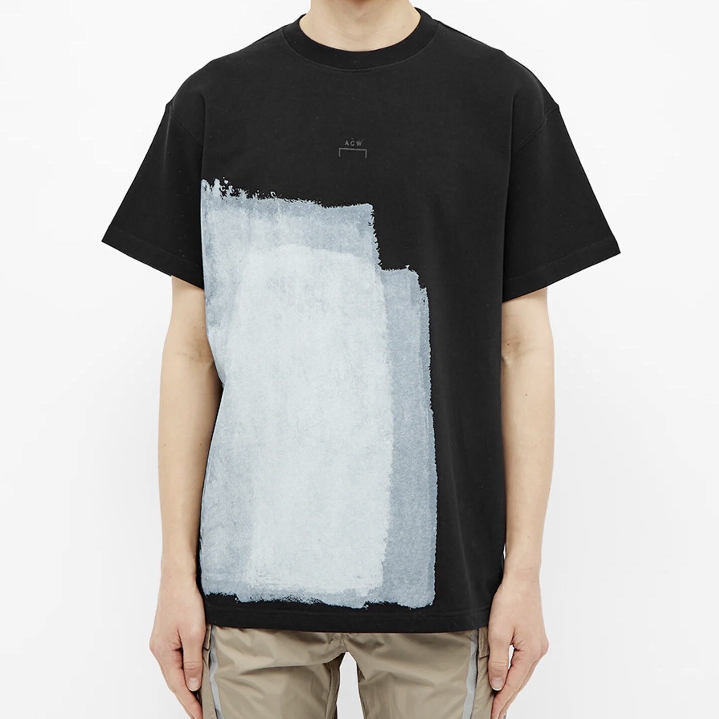 ACW Collage Printed A-COLD-WALL Crewneck Wash Dyed Cotton Short Sleeve T-shirt gallery