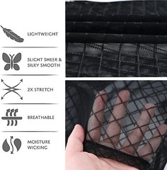 Mens Tank Round Neck Micro Fishnet Sleeveless See Through Undershirt