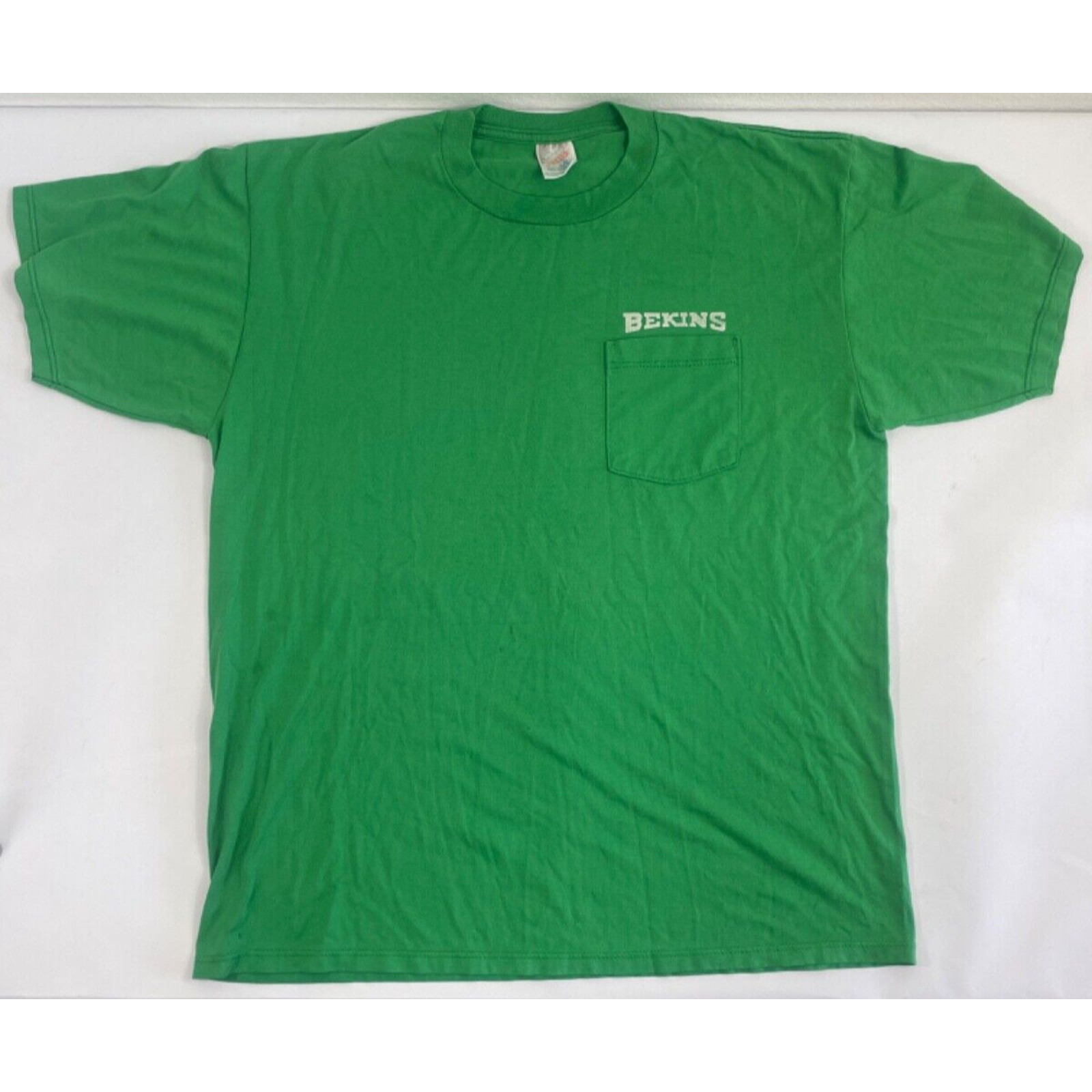 Vintage Bekins Trucker Tee Shirt XL 1990s Green gallery