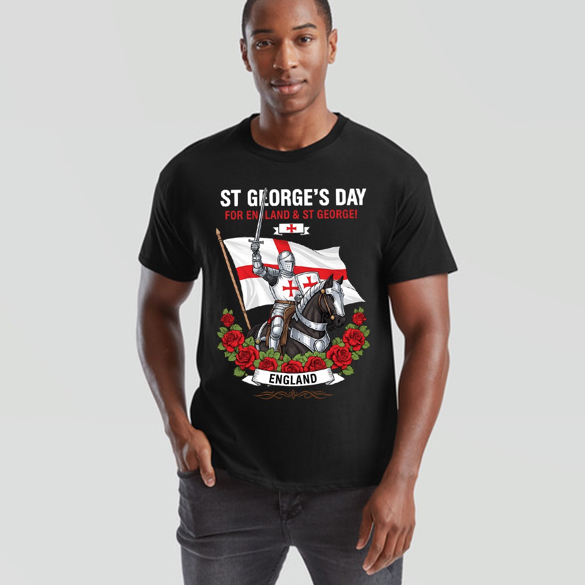St Georges Day Outfit Idea Unisex Knight Horse Saint George Tshirt gallery