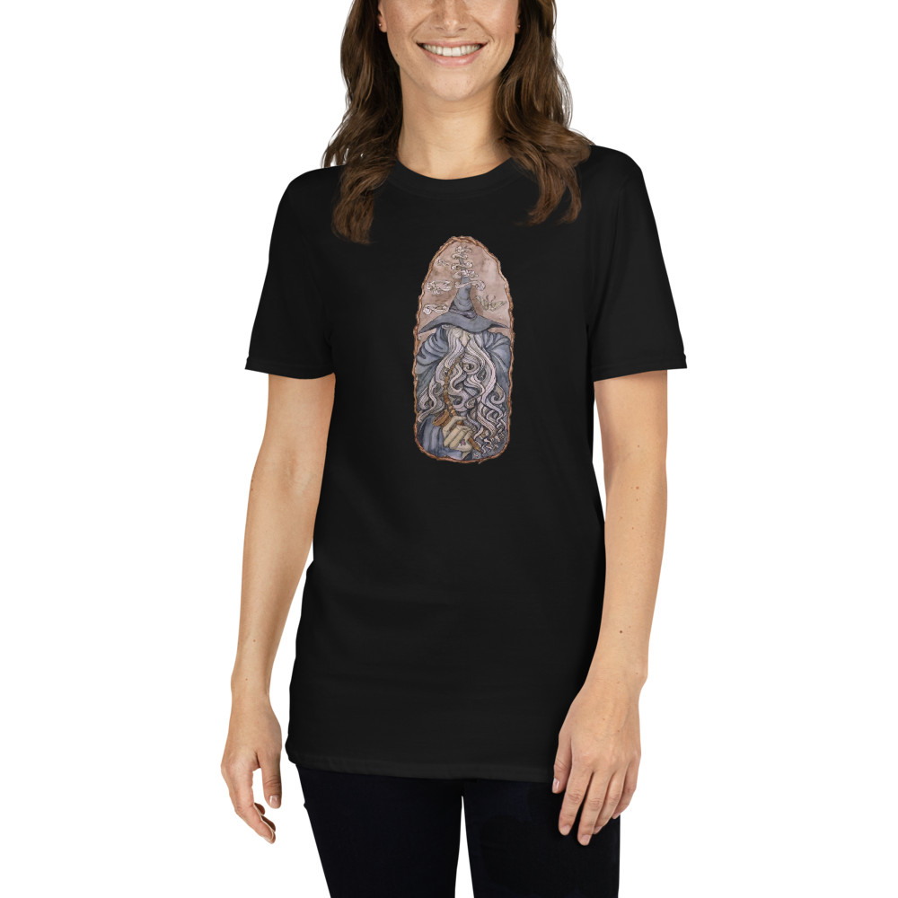SMOKING GANDALF, HOBBIT, LORD OF THE RINGS, PRINTED T-SHIRT gallery