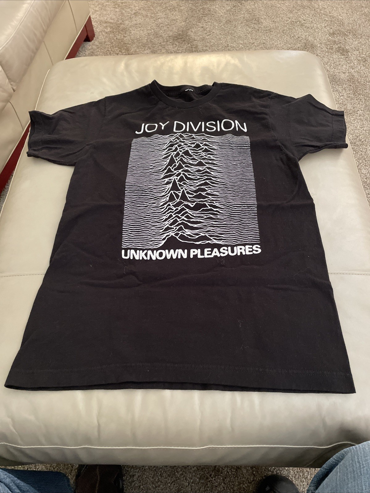 Joy Division Unknown Pleasures shirt size MEDIUM M band gallery