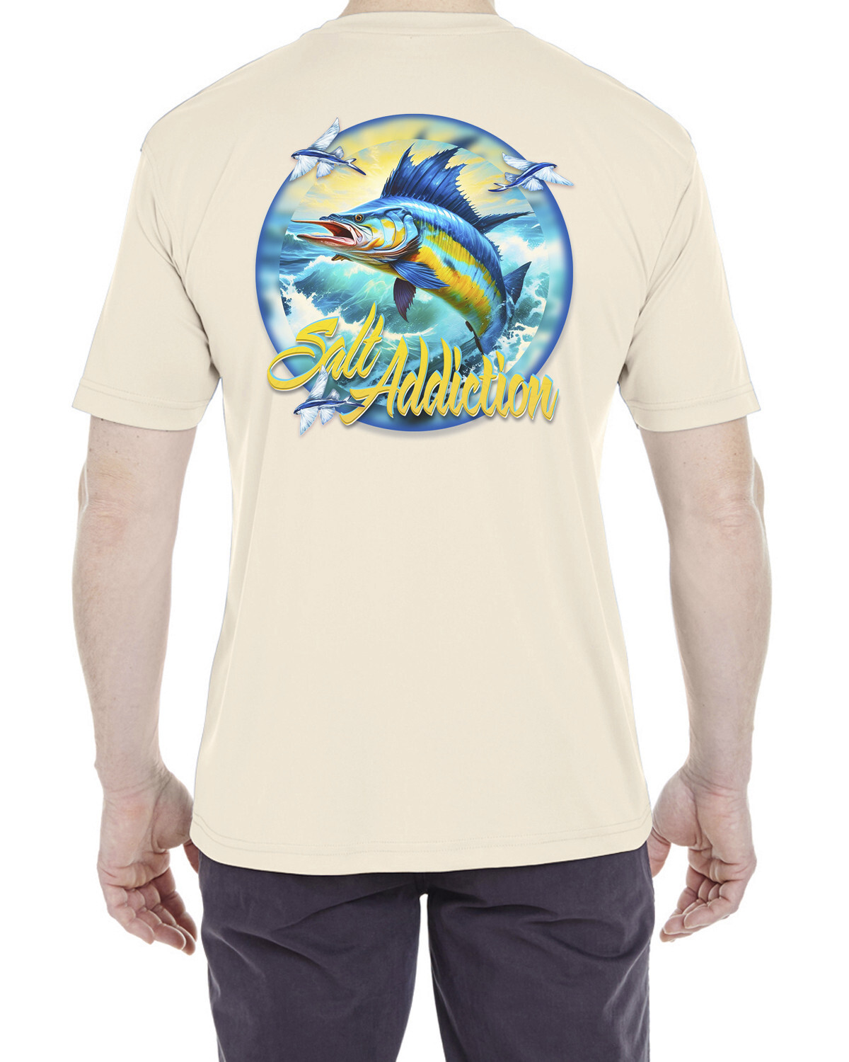 Salt Addiction t Shirt Short Sleeve MicroFiber Sailfish 30 gallery