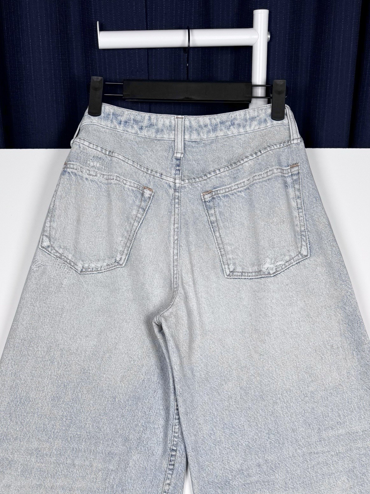 RAG & BONE Miramar Sofie Wide Leg Cotton Sweatpants (Jeans) 25 - Inseam 26.5" gallery