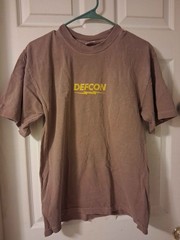 DEFCON GROUP X FRONTIER TEE BROWN SMALL REGULAR