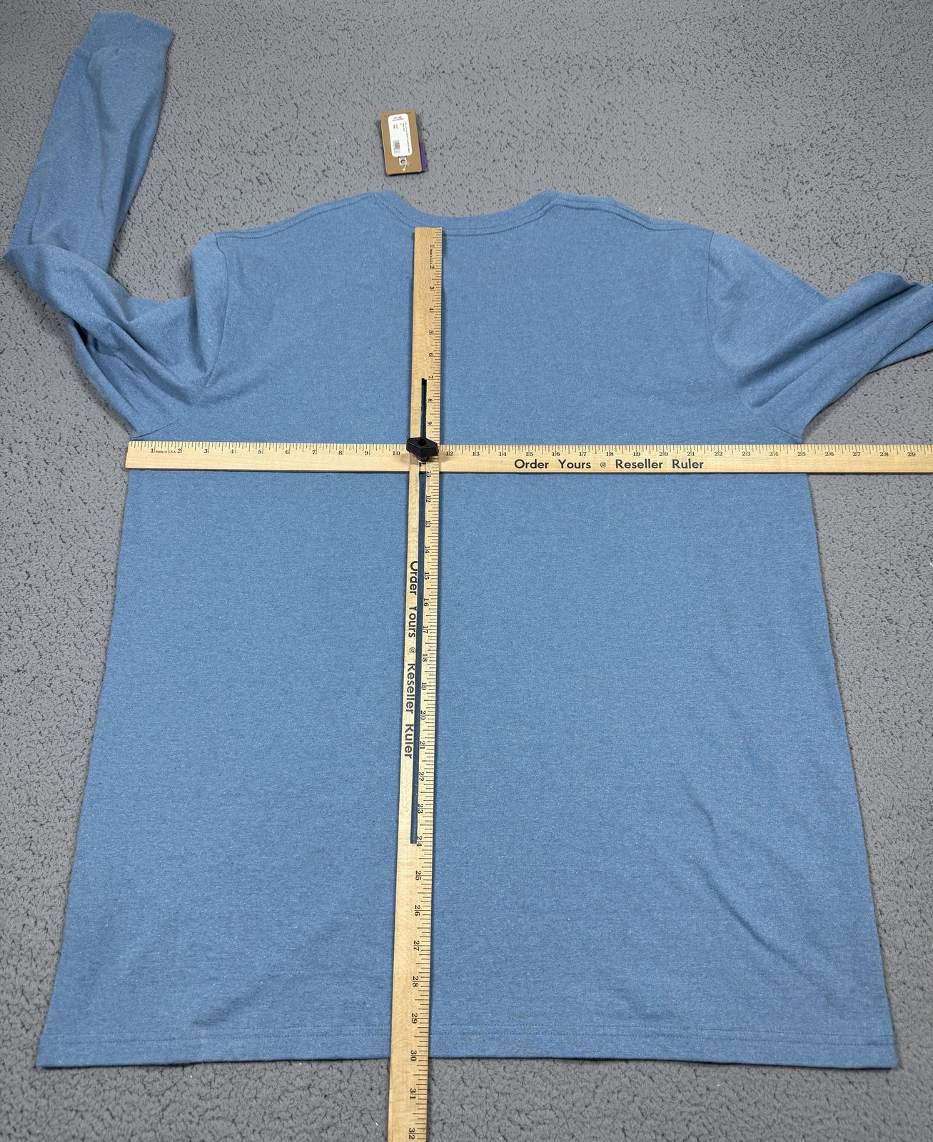 NWT Patagonia Shirt Mens XL Blue Live Simply Pocketknife Graphic Long Sleeve Tee gallery