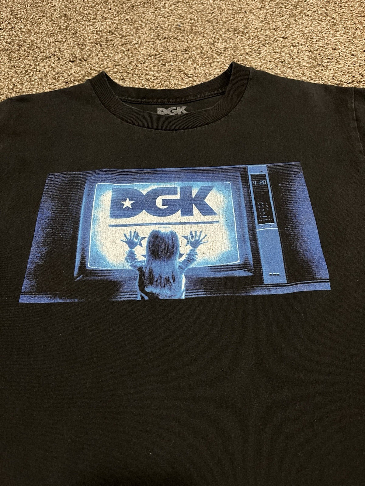DGK Poltergeist Movie Skate Hip Hop t shirt Size Medium Skateboard 4:20 gallery