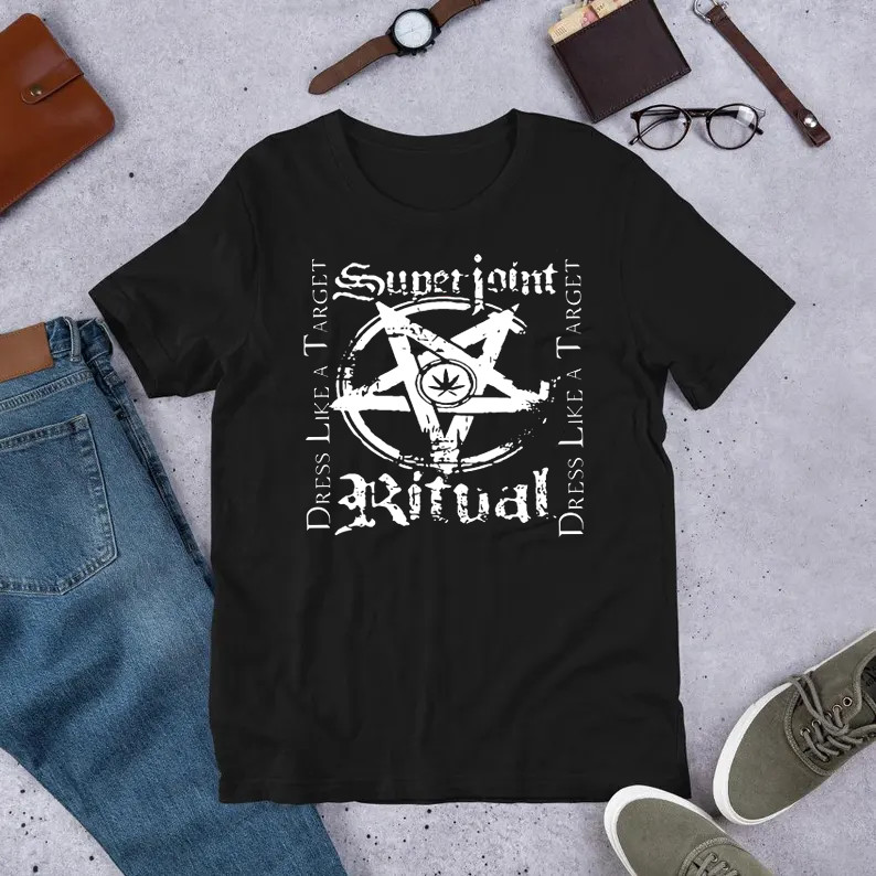 Hot Dress Like a Target Of Superjoint Ritual Black Short Sleeve All Size SA460 gallery