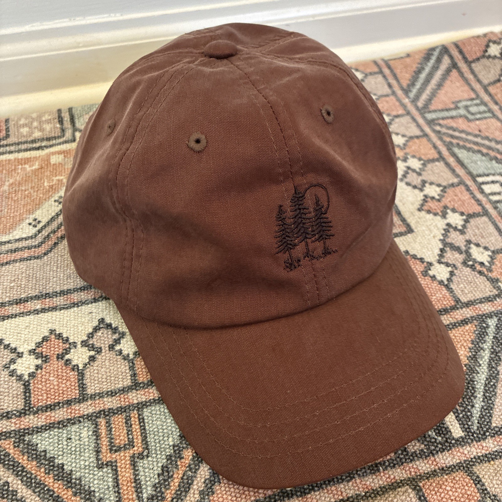 Tentree Golden Forest Peak Hat Brown Hat Cap Outdoor Hiking Classic gallery