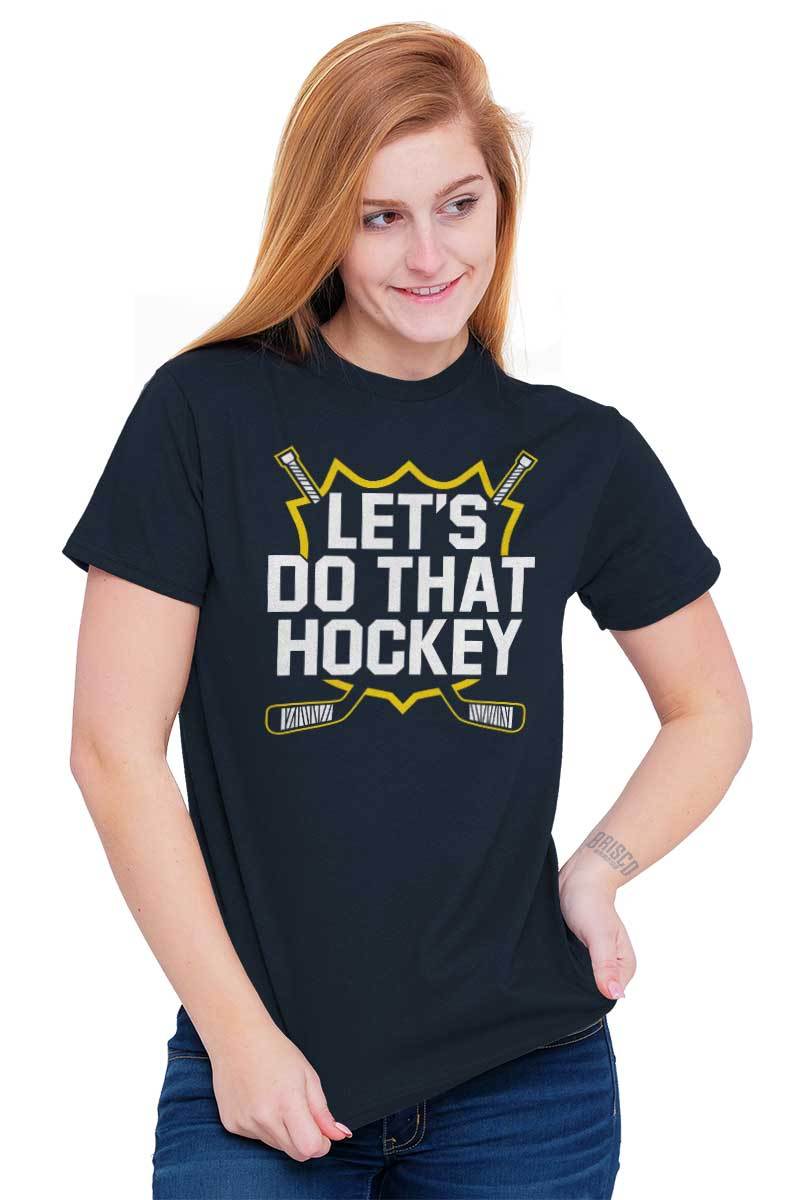 Lets Do That Funny Comedy Skit Sports Gift Womens or Mens Crewneck T Shirt Tee gallery