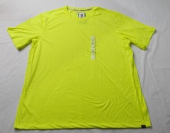 Duluth Trading Co Mens Relaxed Fit Short Sleeve Shirt NN7 High Vis Yellow XL NWT