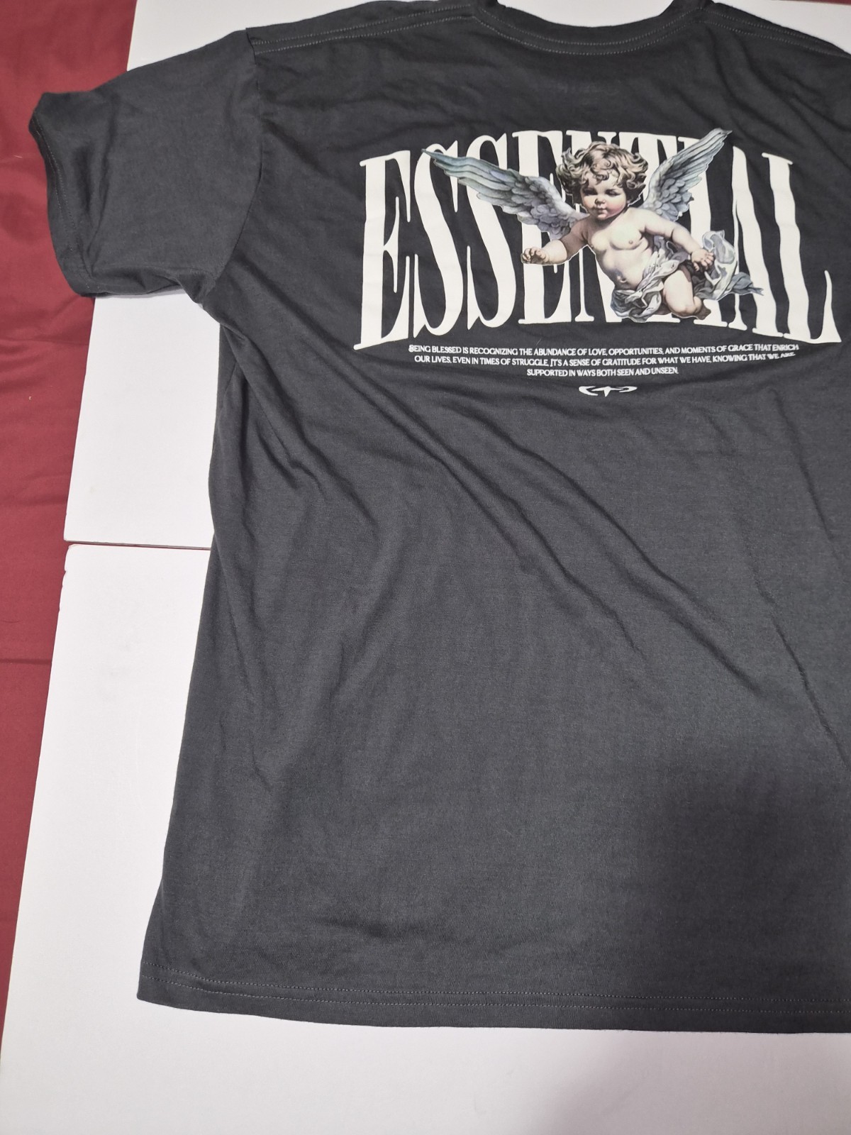 GSTR Essential Dark Gray Graphic T-Shirt gallery