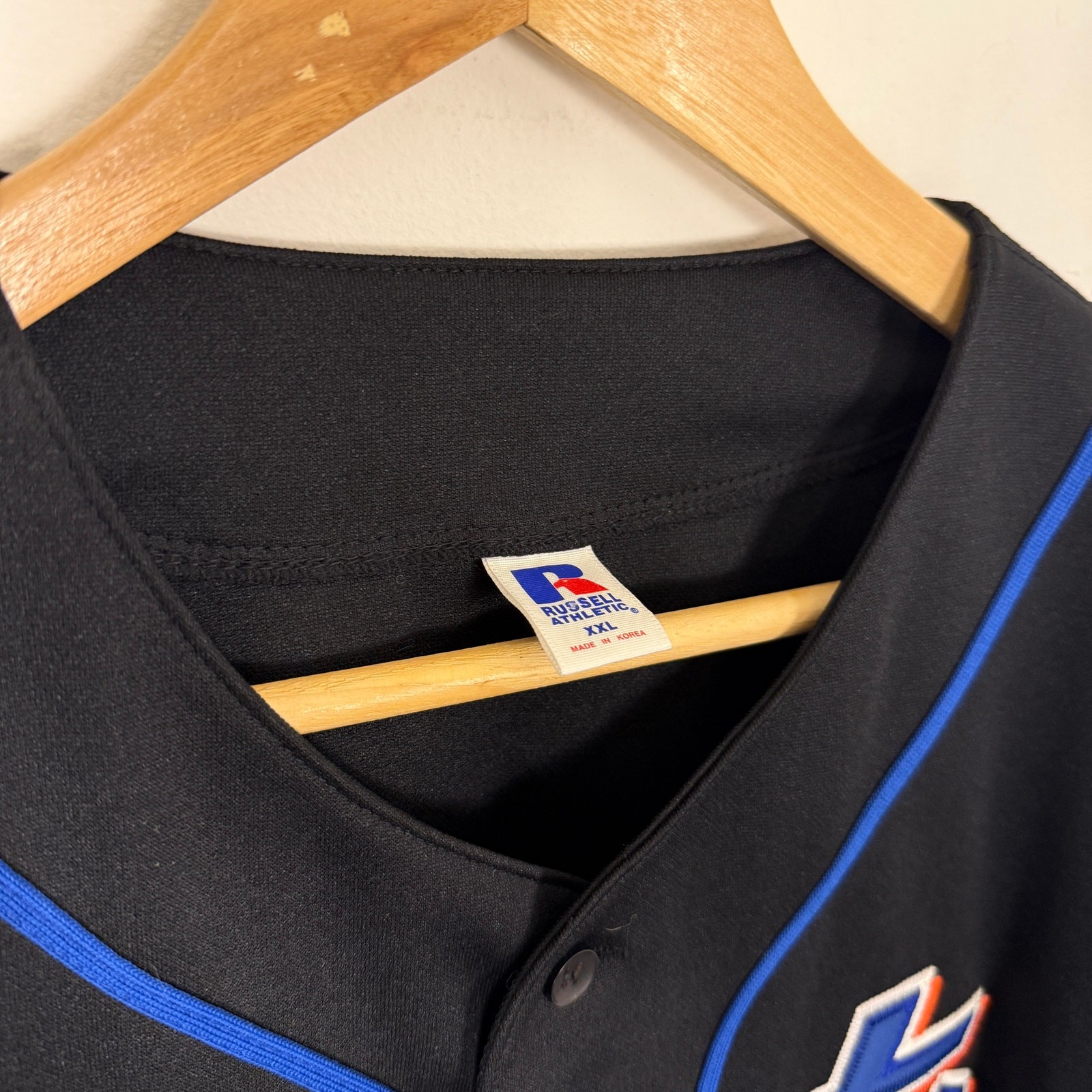 Vintage 90s New York Mets NYC MLB Baseball Sports Jersey Black XXL Strteetwear gallery