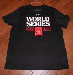 Arizona Diamondbacks Nike Dri Fit 2023 World Series Shirt Men’s XXL