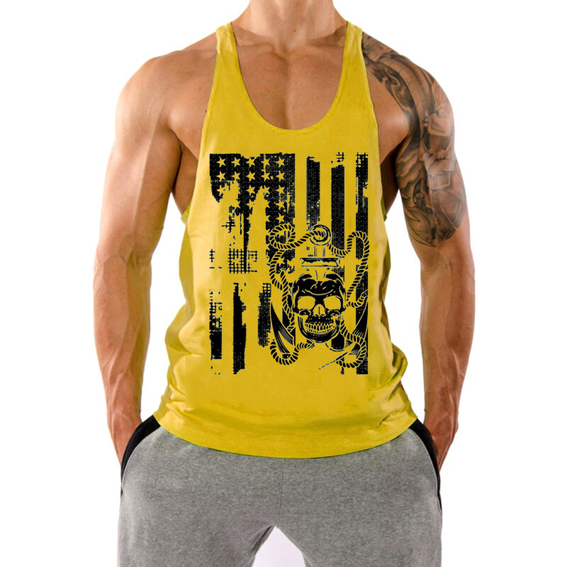 Men'S Tank Top Gym Tank Top Fitness Men'S Fitness BodybuildingClothing Vest gallery