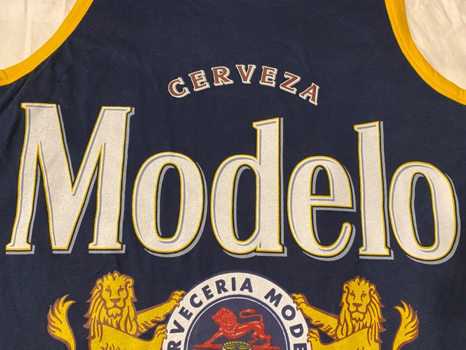 MODELO beer Beach CERVEZA Mexico lion MEN'S New SLEEVELESS Tank Top T-SHIRT WOW! gallery