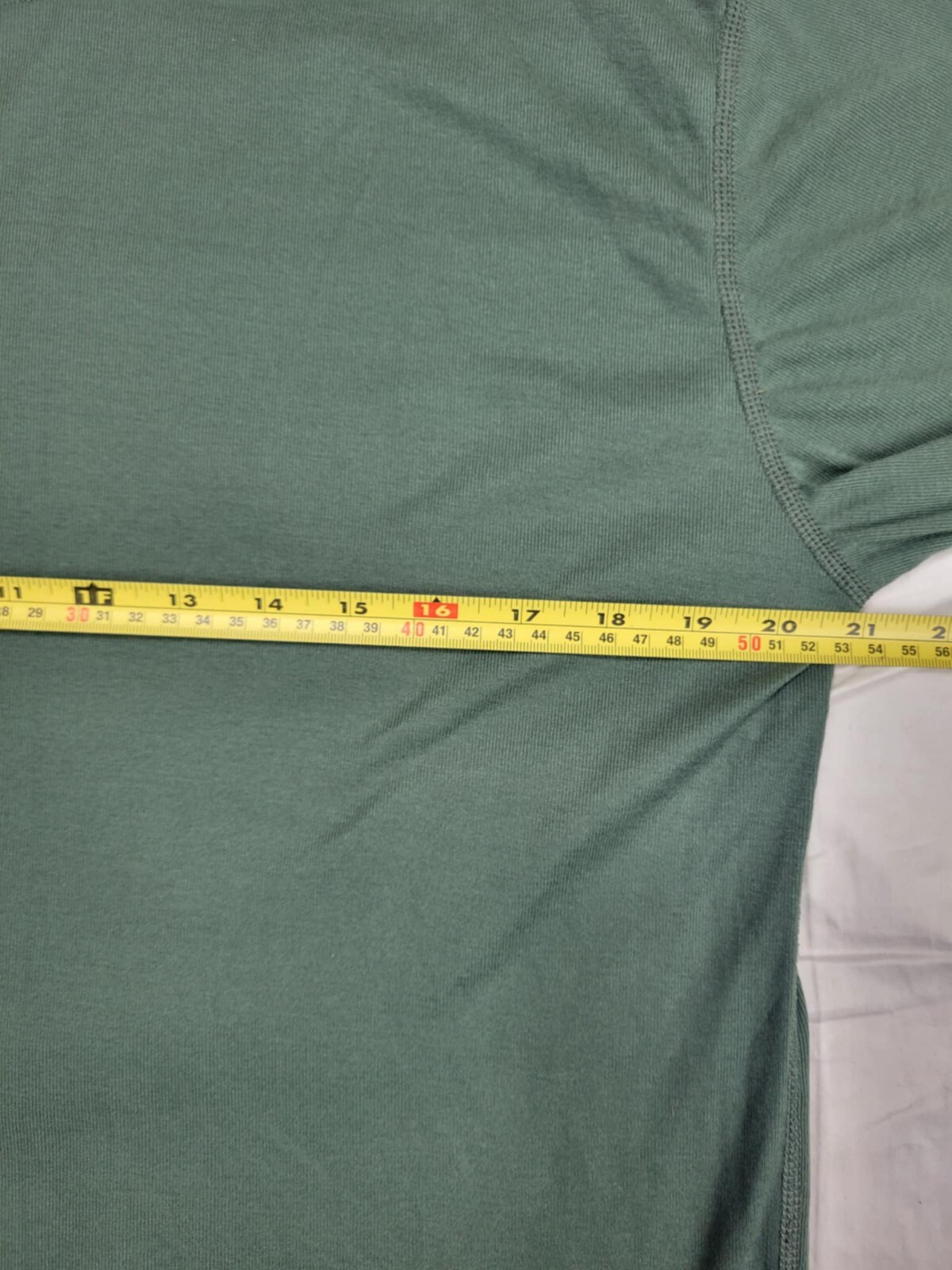 Longworth Knitting Mills T Shirt Men's Size Large Green Almost Perfect Military gallery