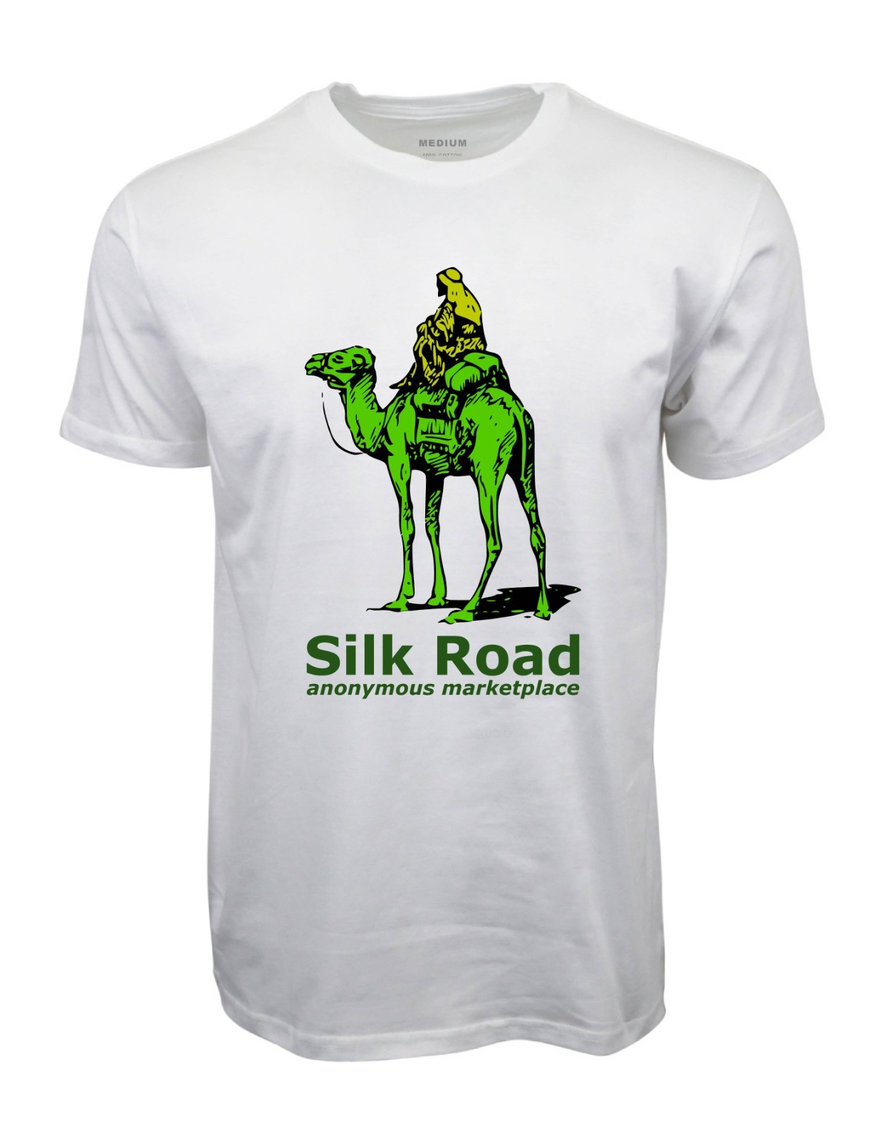 SILK R0AD GRAPHIC WHITE TSHIRT