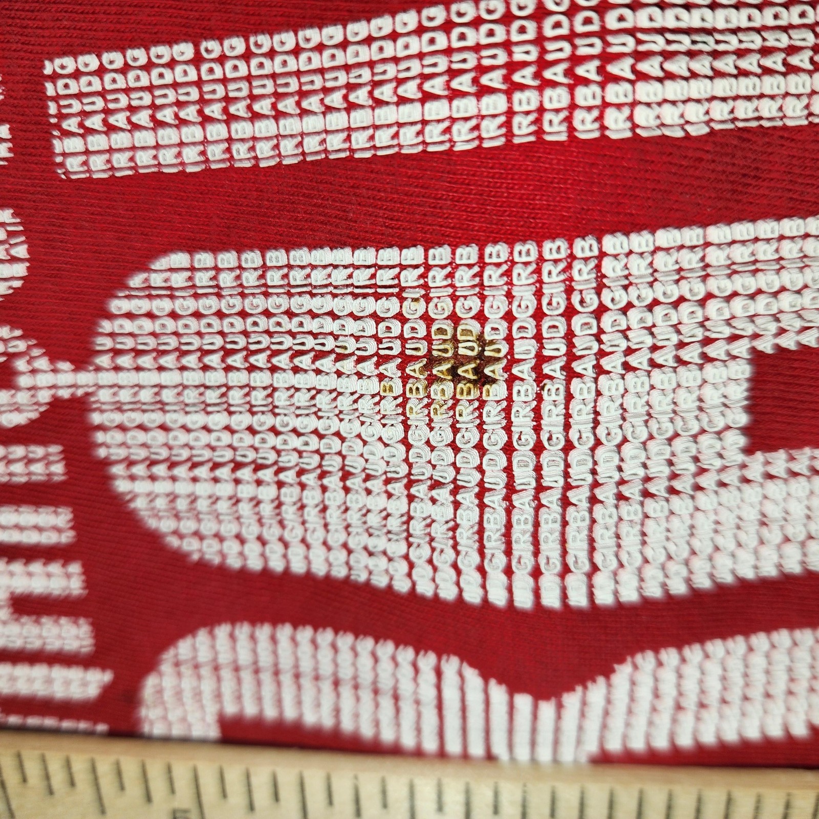 Marithe Francois Girbaud Shirt Mens XL Red Graphic Paris NYC Streetwear Tee gallery