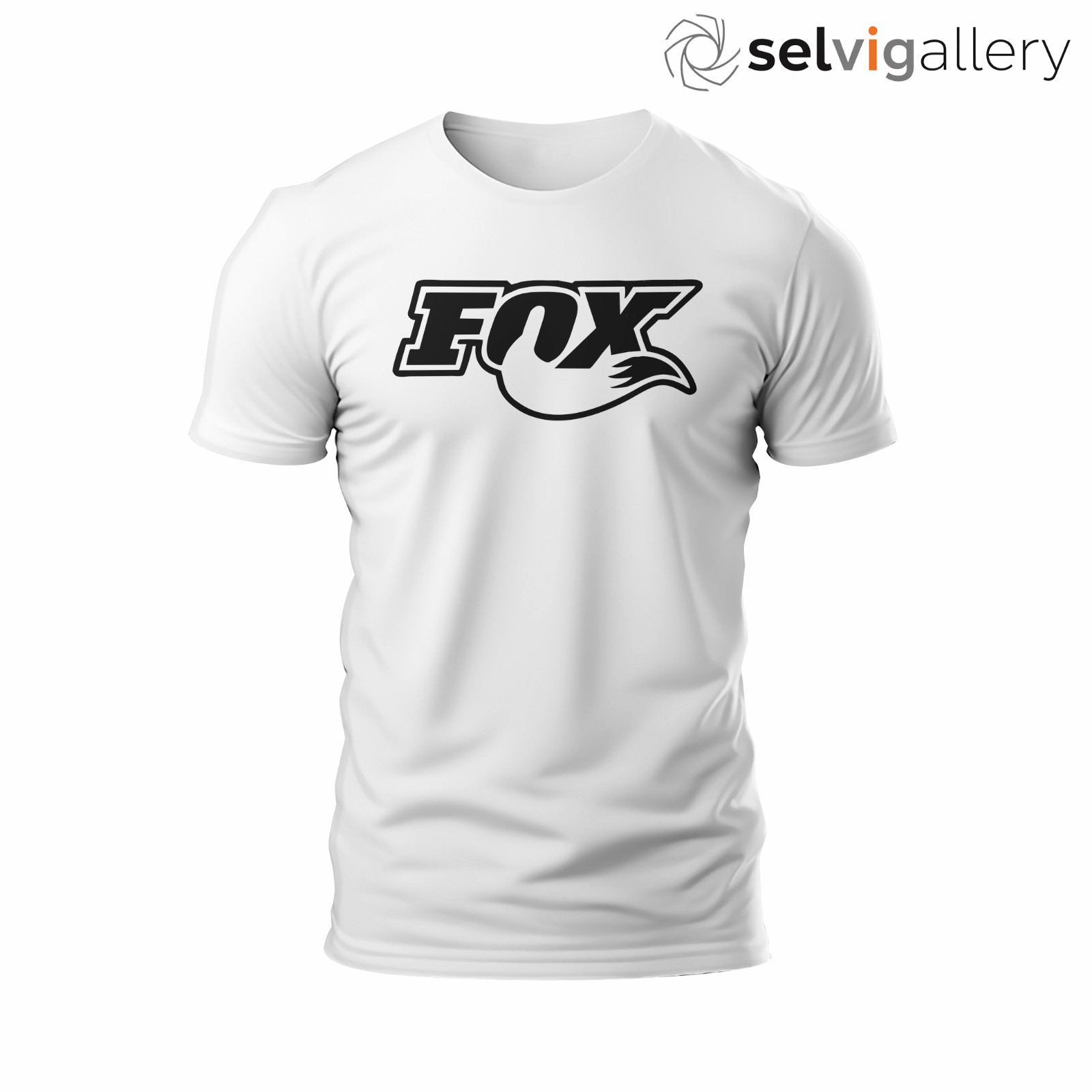Fox Racing Simple Logo funny T-Shirt Sizes S-5XL Made in USA
