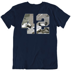 Jackie Robinson 42 Baseball Dodgers Brooklyn Los Angeles Sport T Shirt Gift New