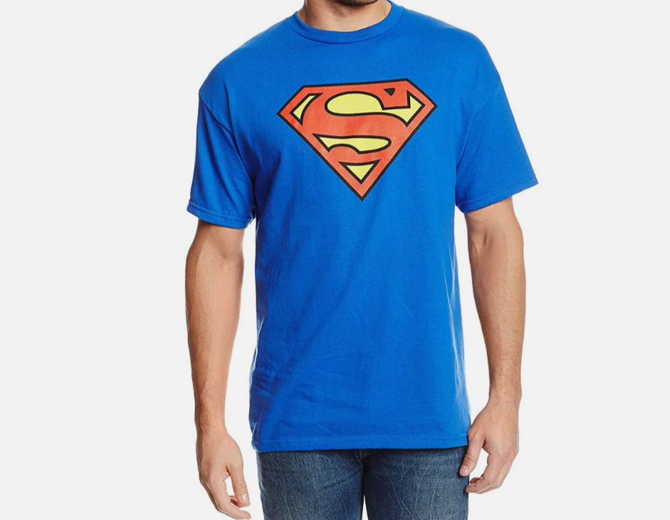 Official DC Comics Superman Classic Logo T-Shirt-New Fast Shipping gallery